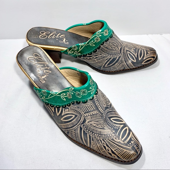 Elite by corkys slip on western style mule - Picture 7 of 8